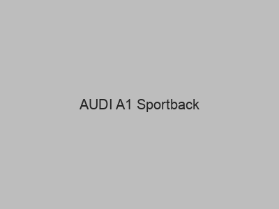 Enganches económicos para AUDI A1 Sportback